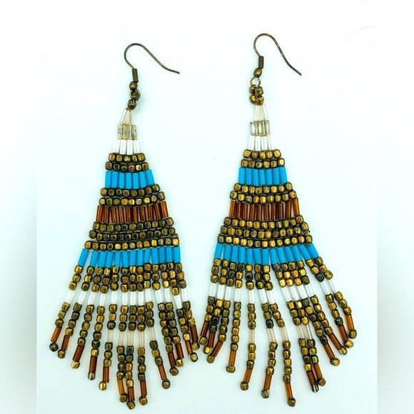 Jewelry - Beautiful Beaded Chandelier Earrings